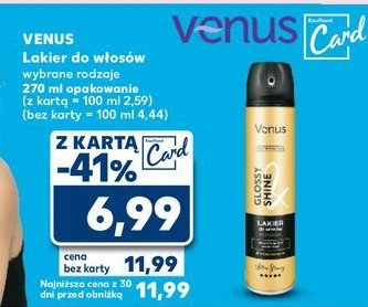 Lakier do w艂os贸w ekstramocny Venus promocja