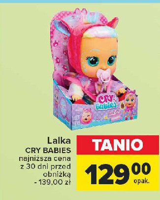 Lalka cry babies promocja w Carrefour