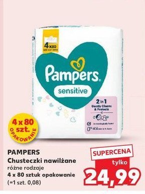 Chusteczki nawilżane Pampers promocja