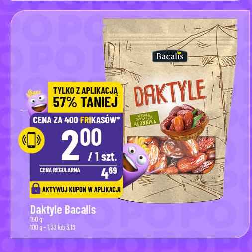 Daktyle Bacalis promocja w POLOmarket