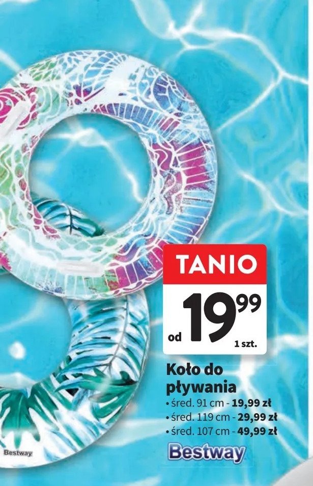 Koło do pływania 91 cm Bestway promocja