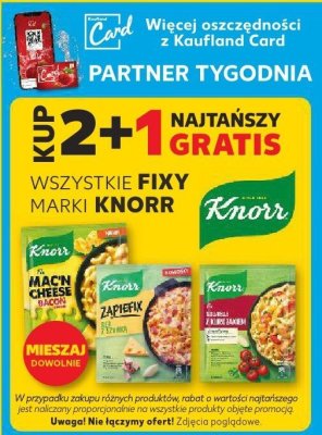 Fixy wszystkie rodzaje promocja w Kaufland