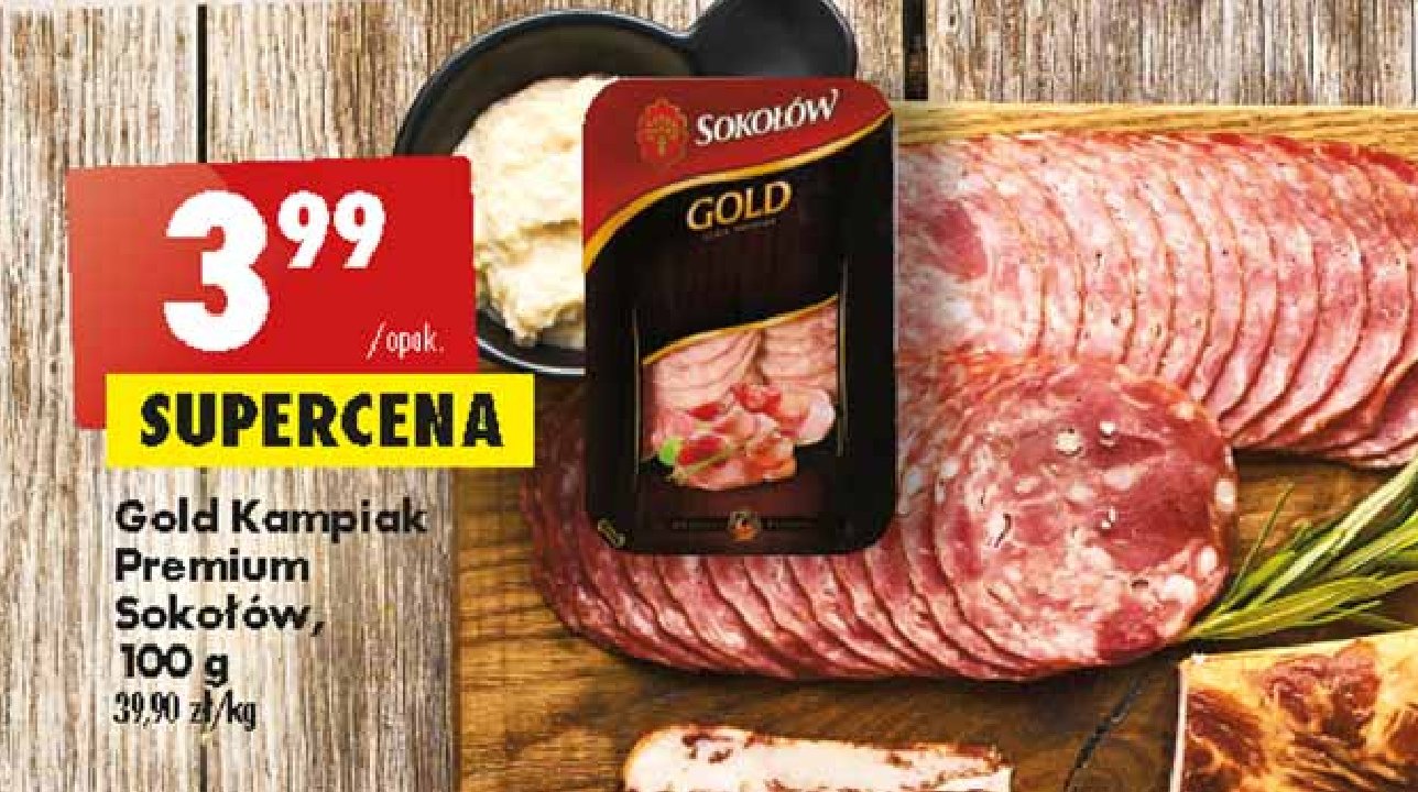 Kampiak premium Sokołów gold promocja