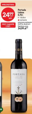 Wino Portada Lisboa 0,75l promocja w Żabka