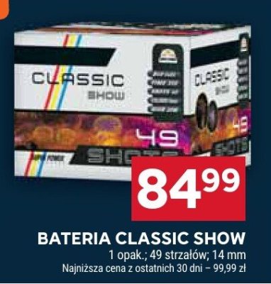 Bateria classic show promocja w Stokrotka