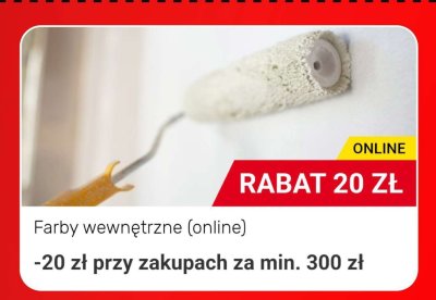 Farba wewnętrzna promocja w Bricomarche