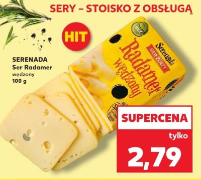 Ser Radamer wędzony promocja w Kaufland