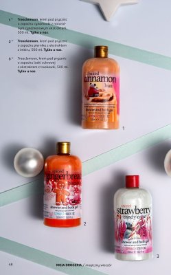 Żel do kąpieli Treaclemoon cinnamon bun, krem pod prysznic o zapachu cynamonki z naturalnym cynamonowym ekstraktem, 500 ml promocja w Rossmann