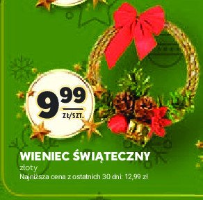 Wieniec świąteczny promocja w Stokrotka