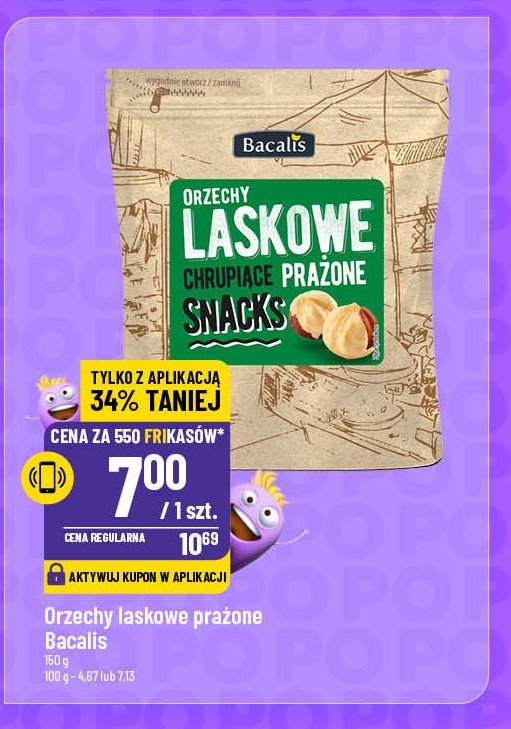 Orzechy laskowe prażone promocja