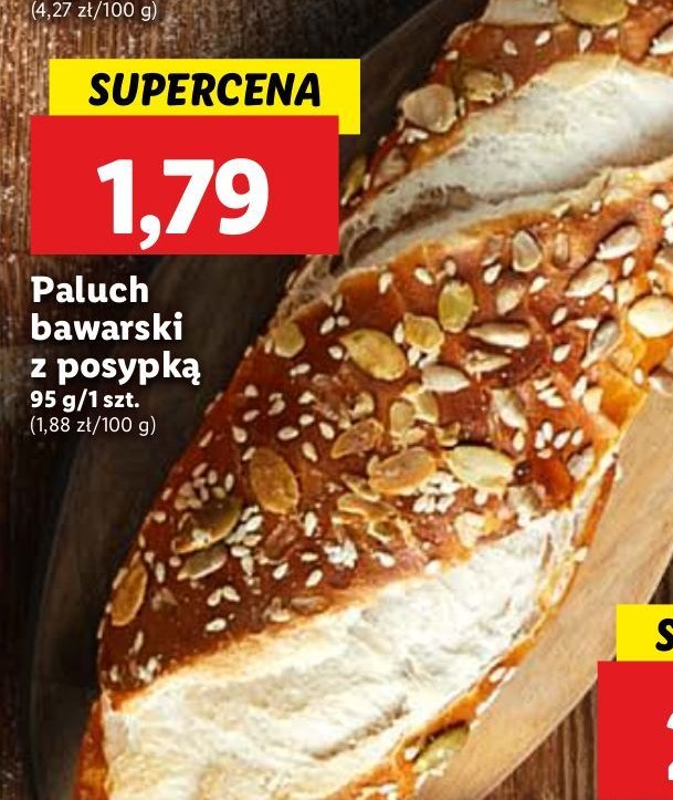 Paluch bawarski z posypką Chrupiące z pieca promocja