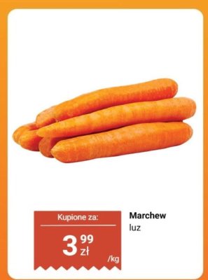 Marchew luz promocja w Biedronka