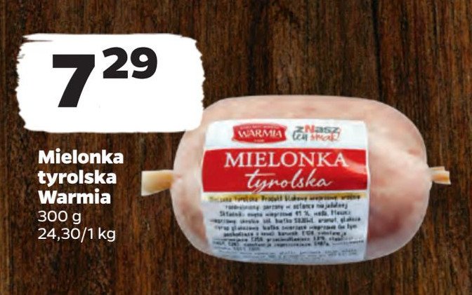 Mielonka słoikowa Warmia promocja