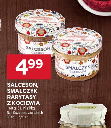 Smalczyk z cebulką Rarytasy z kociewia promocja w Stokrotka
