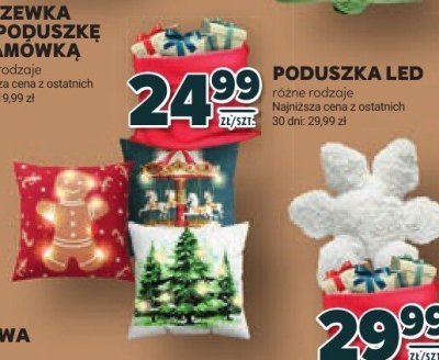 Poduszka LED, różne rodzaje promocja w Stokrotka