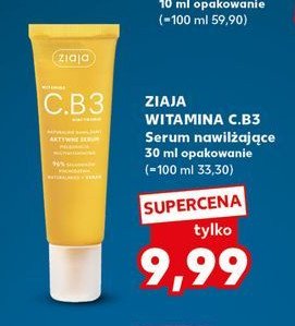 Aktywne serum Ziaja c.b3 promocja