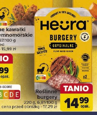 Burger wegański promocja