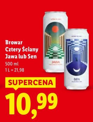 Piwo Sen promocja w Lidl