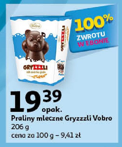 Praliny gryzzzli Vobro promocja