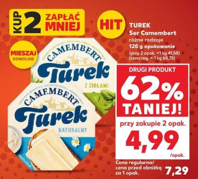 Ser camembert z ziołami  promocja w Kaufland