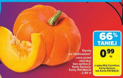 Dynia promocja w Carrefour Market