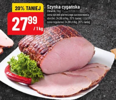 Szynka cygańska Olewnik promocja w POLOmarket