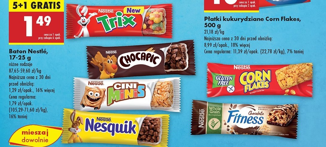 Baton Cini minis promocja w Biedronka