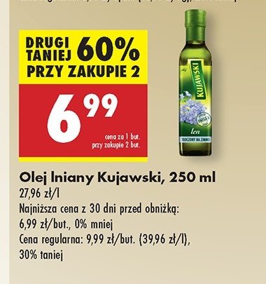 Olej len Kujawski kruszwica promocja