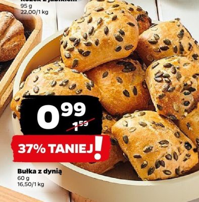 Bułka z dynią promocja w Netto