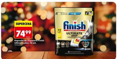 Kapsułki do zmywarki Finish Ultimate plus 72 szt. promocja w Biedronka
