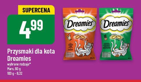 Przysmak dla kota z nutą kocimiętki Dreamies promocja