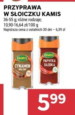 Przyprawa w słoiczku Kamis różne rodzaje promocja w Stokrotka