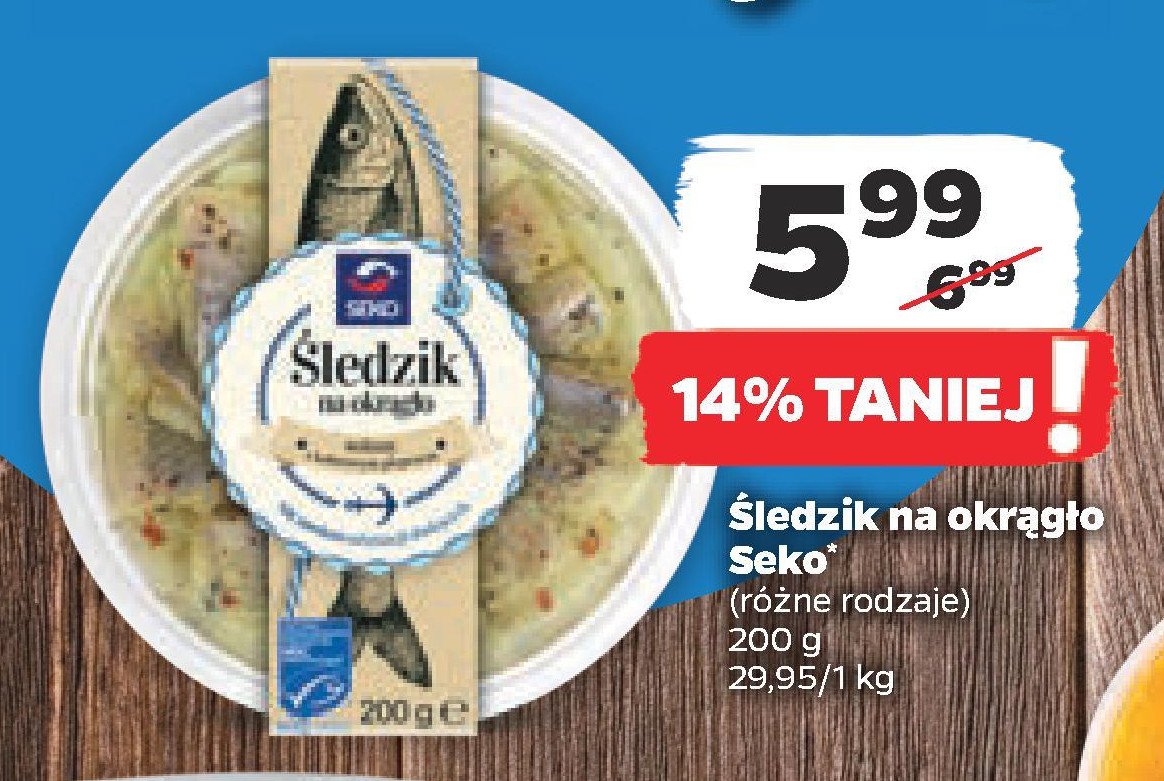 Śledzik na okrągło po kaszubsku Seko promocja