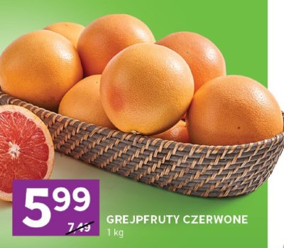 Grejpfruty czerwone promocja w Stokrotka
