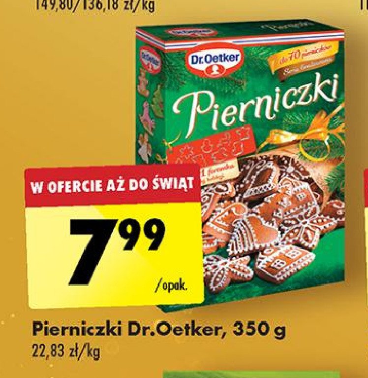 Pierniczki Dr. oetker promocja