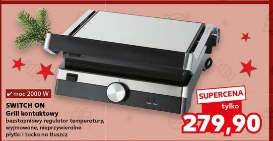 Grill kontaktowy 2000 w Switch on promocja