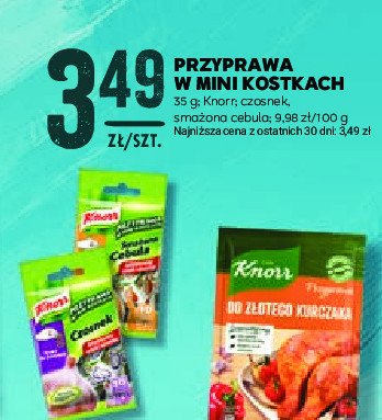 Sma偶ona cebula Knorr mini kostka promocja
