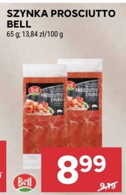Szynka Prosciutto Bell promocja w Stokrotka