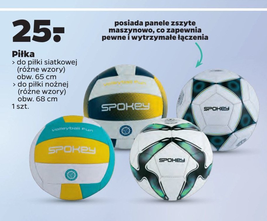 Pi艂ka do pi艂ki no偶nej Spokey promocja