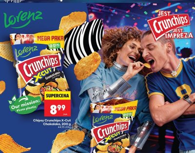 Chipsy Crunchips X-Cut Chakalaka  promocja w Biedronka