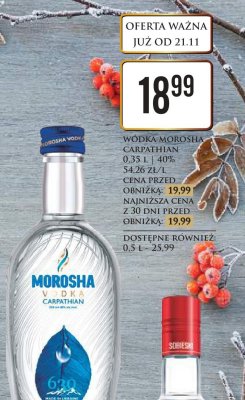 Wódka promocja w Dino