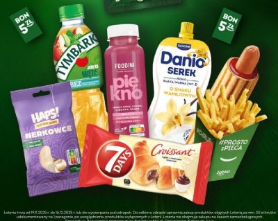 Sok Tymbark Jabłko Miętka bez dodatku cukru promocja w Żabka