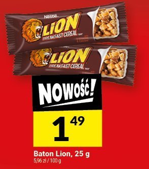Baton Lion, 25 g promocja w Twój Market