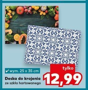 Deska do krojenia 25 x 35 cm promocja w Kaufland