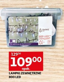 Lampki zewn臋trzne 800 led Actuel promocja