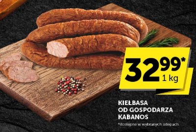 Kiełbasa od gospodarza Kabanos promocja w Euro Sklep