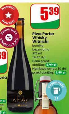 Piwo promocja w Dino