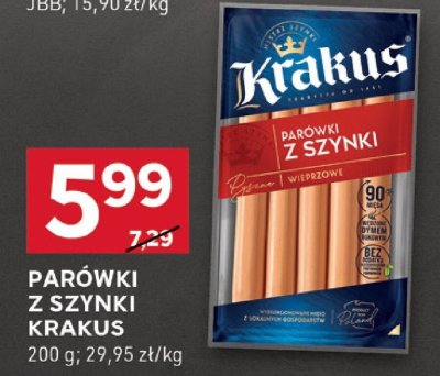 Par贸wki z szynki ekstra Pikok pure promocja w Stokrotka