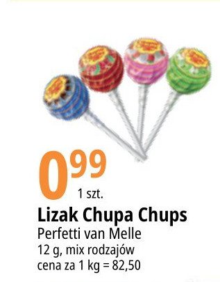 Lizak Chupa chups cola promocja