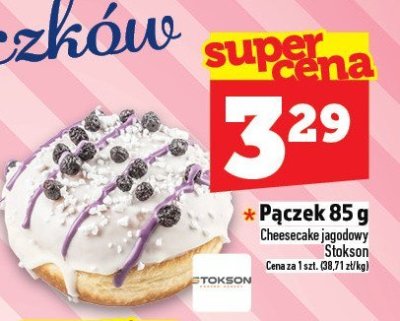 Pączek 85 g czekoladowo-jagodowy promocja w TOPAZ